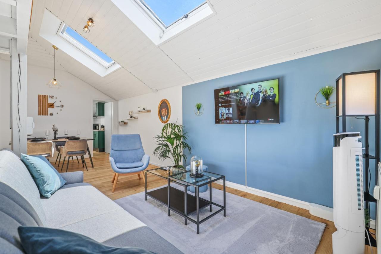 Apart21 - Blue - Maisonette - Netflix - Parking - Near Audi Ingolstadt Exterior foto
